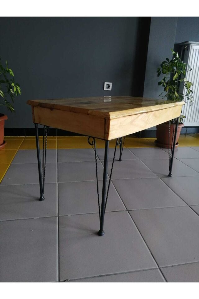 STK-884 Irmak Ayak 100 Cm Siyah Dekoratif Masa Ayağı(1 ADET FİYATIDIR)