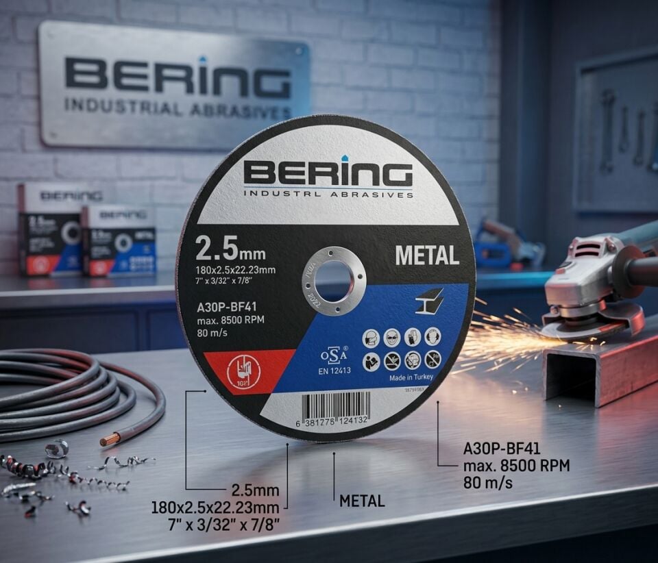 180x2,5x22,23 BERİNG METAL DİSK