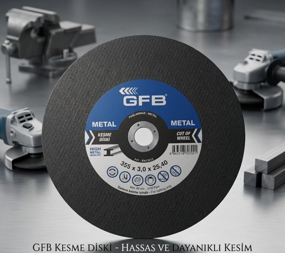355x3,0x25,40 GFB METAL DİSK