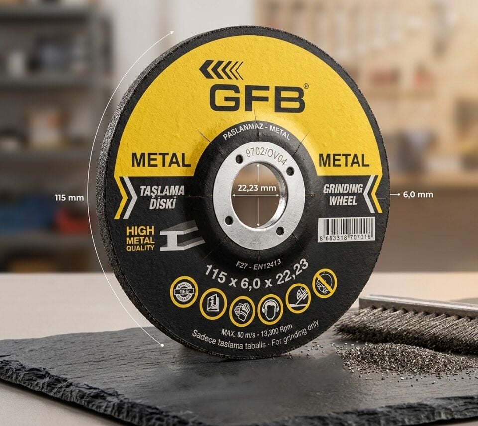 115x6,0x22,23 GFB METAL DİSK